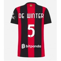 AC Milan Koni De Winter #5 Kotipaita Naiset 2026-27 Lyhythihainen
